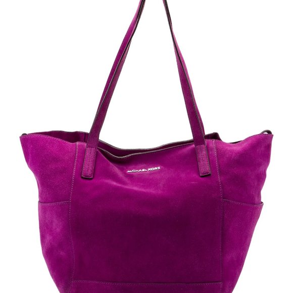 Fuchsia Michael Kors Tote - Picture 1 of 9